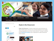 Tablet Screenshot of clydeintheclassroom.com